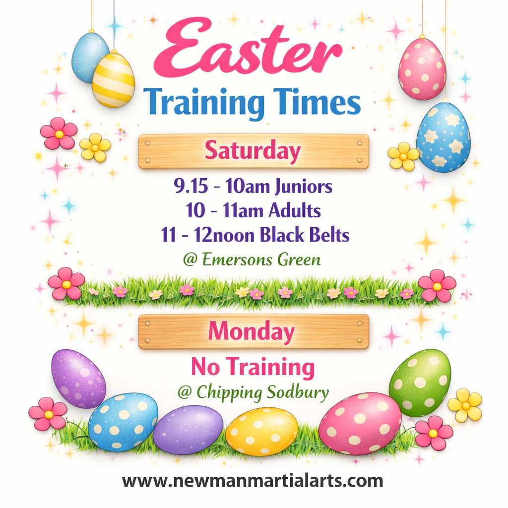 Easter Weekend Training&nbsp;Times